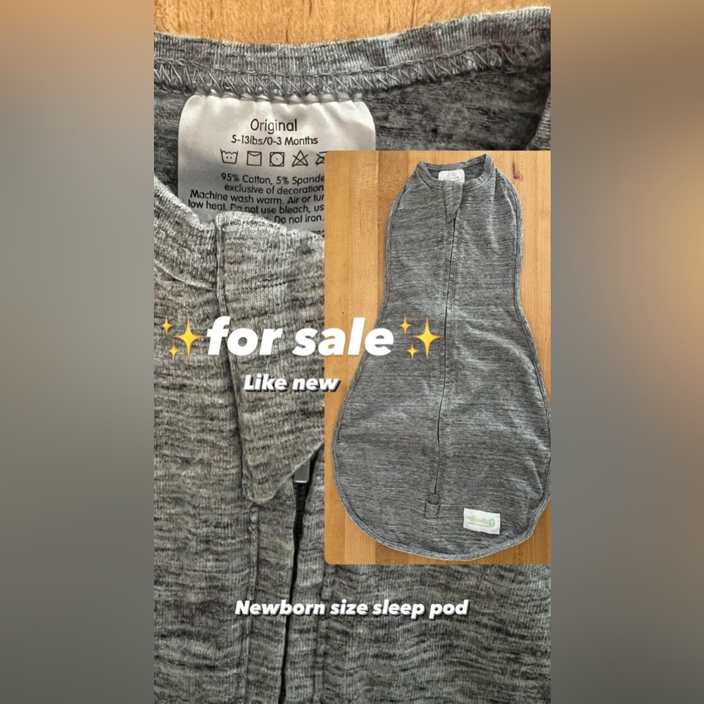 Woombie Swaddle 0-3M